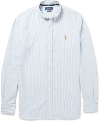 Polo Ralph Lauren Slim-Fit Striped Cotton Oxford Shirt