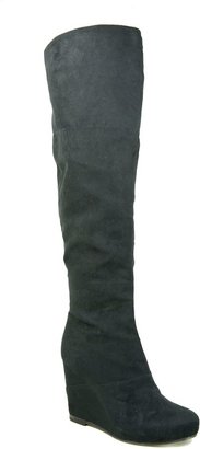 London Rebel Over The Knee Boot