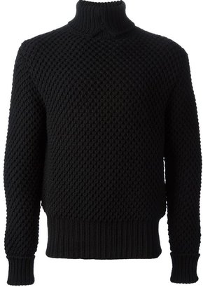 Raf Simons Sterling Ruby textured sweater