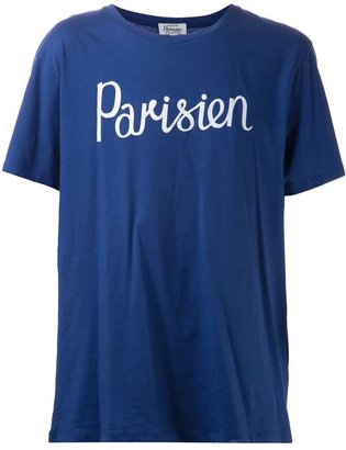Kitsune Maison 'Parisien' print t-shirt