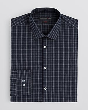 John Varvatos Check Dress Shirt - Slim Fit