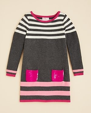 Design History Girls' Stripe Sweater Dress - Sizes 2-6X