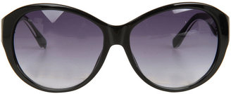 MICHAEL Michael Kors Maeve Large Oval Tab Arm Sunglasses