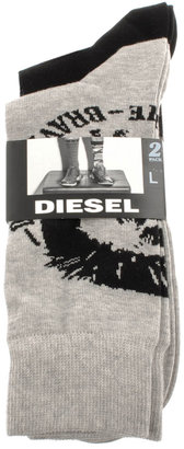 Diesel SKM RAY Two Pack Only The Brave Socks