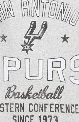 Sportiqe 'San Antonio Spurs' Fleece Crop Sweatshirt (Juniors) (Online Only)