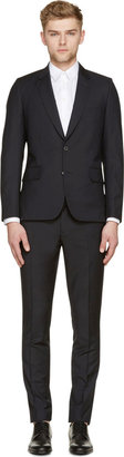 Paul Smith Black Wool Gents Slim Soho Suit