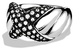 David Yurman Midnight Mélange Ring with Diamonds