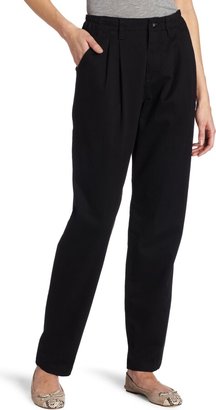 Lee Women's Relaxed Fit Side Elastic Pleated Pant