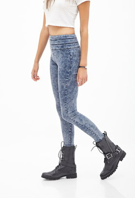 Forever 21 Stone Washed Jeggings