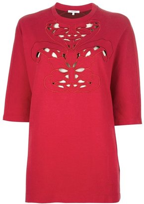 Carven embroidered top