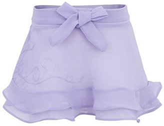 Bloch Purple Skyler Ruffle Skirt
