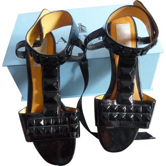Lanvin Black Patent leather Sandals