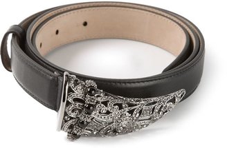 Roberto Cavalli embellished belt