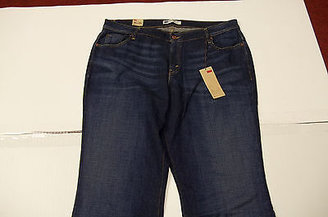 Levi's 580 Curvy Bootcut Jeans Misses Winding Road #09590-0066 Plus Size 16-24