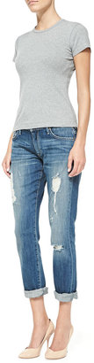 True Religion Audrey Relaxed Distressed Jeans, Stoney Point
