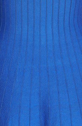 Nic+Zoe 'Twirl' Elbow Sleeve Knit Fit & Flare Dress (Regular & Petite)