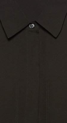 Theory Duria Shirt in Double Georgette Silk