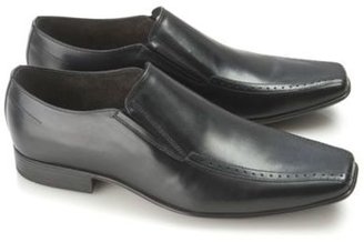 Ikon Black norris loafers moccs shoes