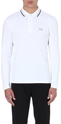 HUGO BOSS Plisy cotton-piqué polo shirt - for Men