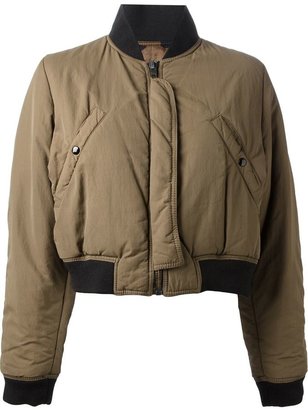 Jean Paul Gaultier Vintage reversible padded bomber jacket