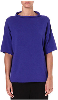 Armani Collezioni Cashmere short-sleeved top