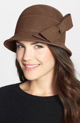 Nordstrom Bow Wool Cloche