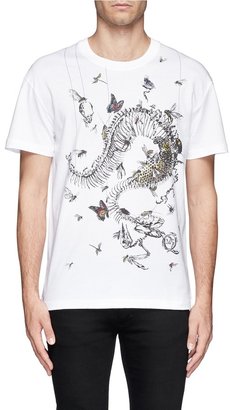 McQ Insect and bone print T-shirt