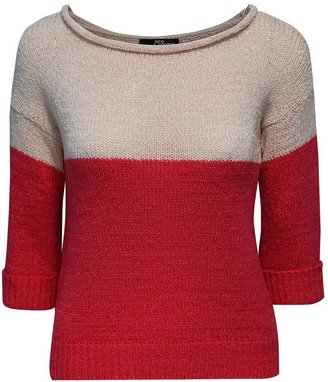 Jane Norman Block colour slouch jumper