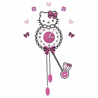 Graham & Brown Hello Kitty Sticker Clock