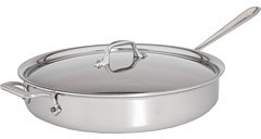 All-Clad Stainless Steel 6 Qt. Sauté Pan With Lid