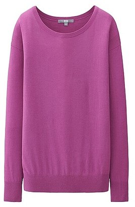 Uniqlo WOMEN Cashmere Blend Fine Gauge Sweater