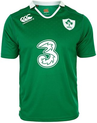 Canterbury of New Zealand Kids Ireland Rugby 2014/15 Home Pro Short Sleeved Shirt