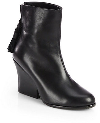 Rag and Bone 3856 Tacita Leather Ankle Boots