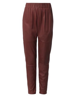 Drome Relaxed-fit leather trousers