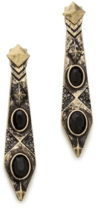House Of Harlow Gypsy Feather Earrings