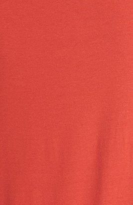 Eileen Fisher Bateau Neck Asymmetrical Jersey Tunic (Plus Size)