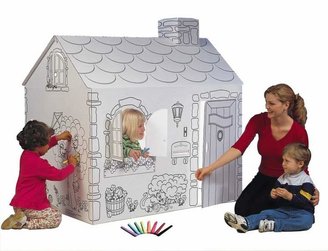 My Very Own House Cottage with Washable Markers Playhouse