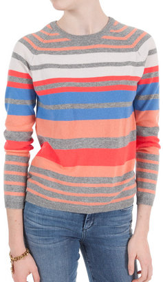 Chinti and Parker Multi Stripe Sweater