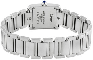 Cartier Tank Francaise Stainless Steel Watch, 25mm