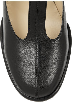 See by Chloe Leather T-bar pumps