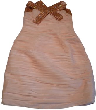 ASOS Pink Unique Boutique Strapless Dress