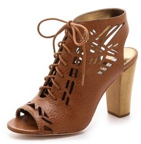 Twelfth St. By Cynthia Vincent Sivan Lace Up Booties