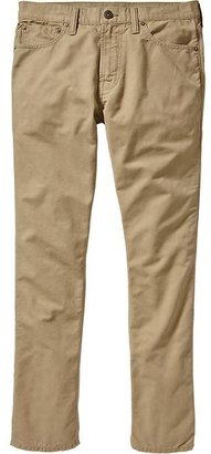 Old Navy Men's 5-Pocket Slim Canvas Pants