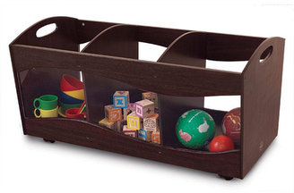 Kid Kraft ''Storage Solutions'' Collection Rolling See-Through Storage Cart