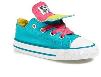 Converse Chuck Taylor® All Star® 'Double Tongue' Sneaker (Baby, Walker, Toddler, Little Kid & Big Kid)