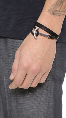 Miansai Modern Anchor Wrap Bracelet