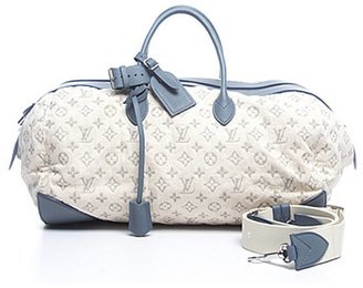 Louis Vuitton Pre-Owned Limited Edition Denim Speedy Round Bag