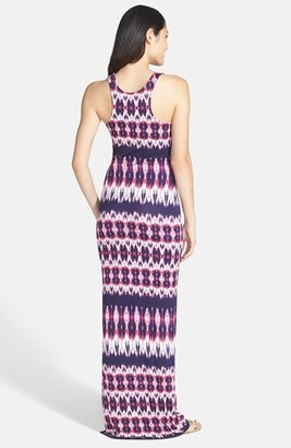 Nordstrom FELICITY & COCO Tie Dye Racerback Jersey Maxi Dress Exclusive)