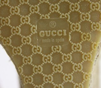 Gucci New Authentic Guccissima Leather Platform Wedge Sandal, 291096 6812