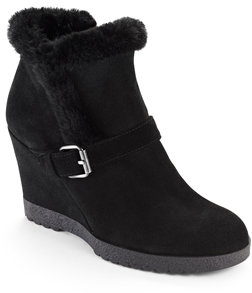 Aquatalia by Marvin K Carlotta - Wedge Bootie with Fur